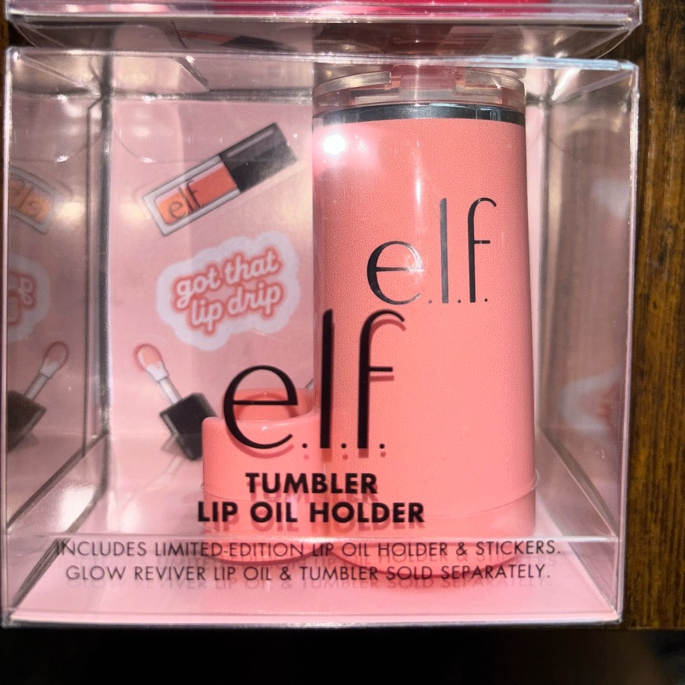 🔥 NWT! e.l.f. x Stanley Lip Holder - Coral Fixation